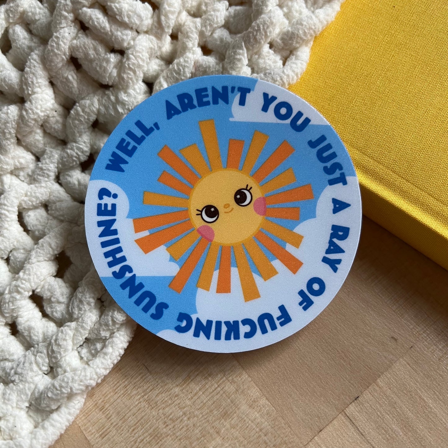 Sunshine Vinyl Sticker