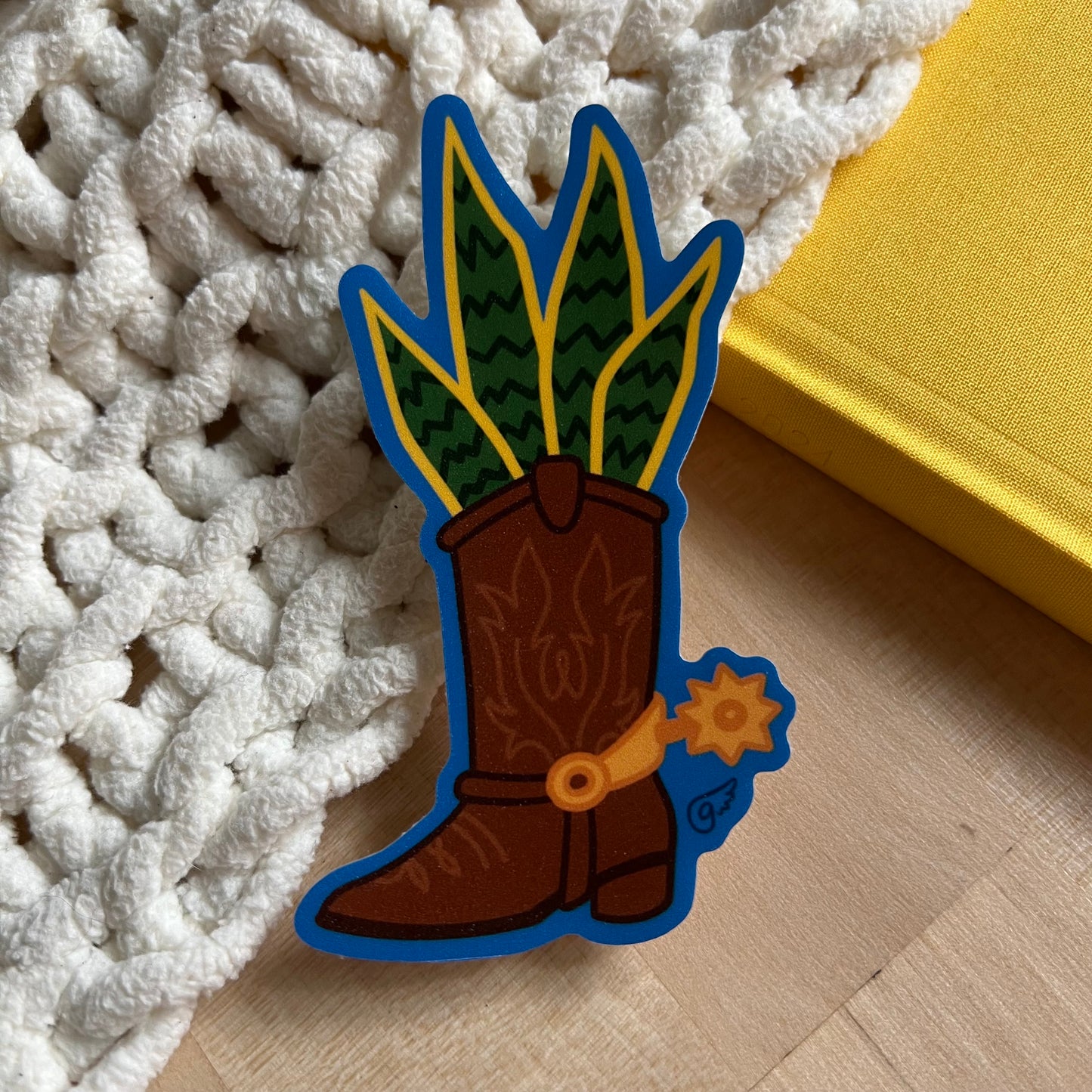 Snake in My Boot Vinyl Sticker