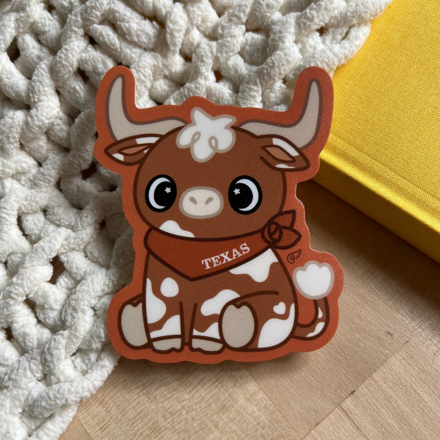Bevo (UT Mascot) Vinyl Sticker
