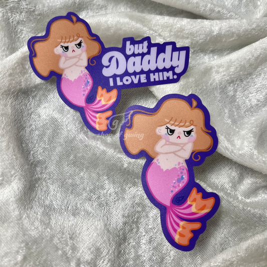 The Angry Mermaid Sticker