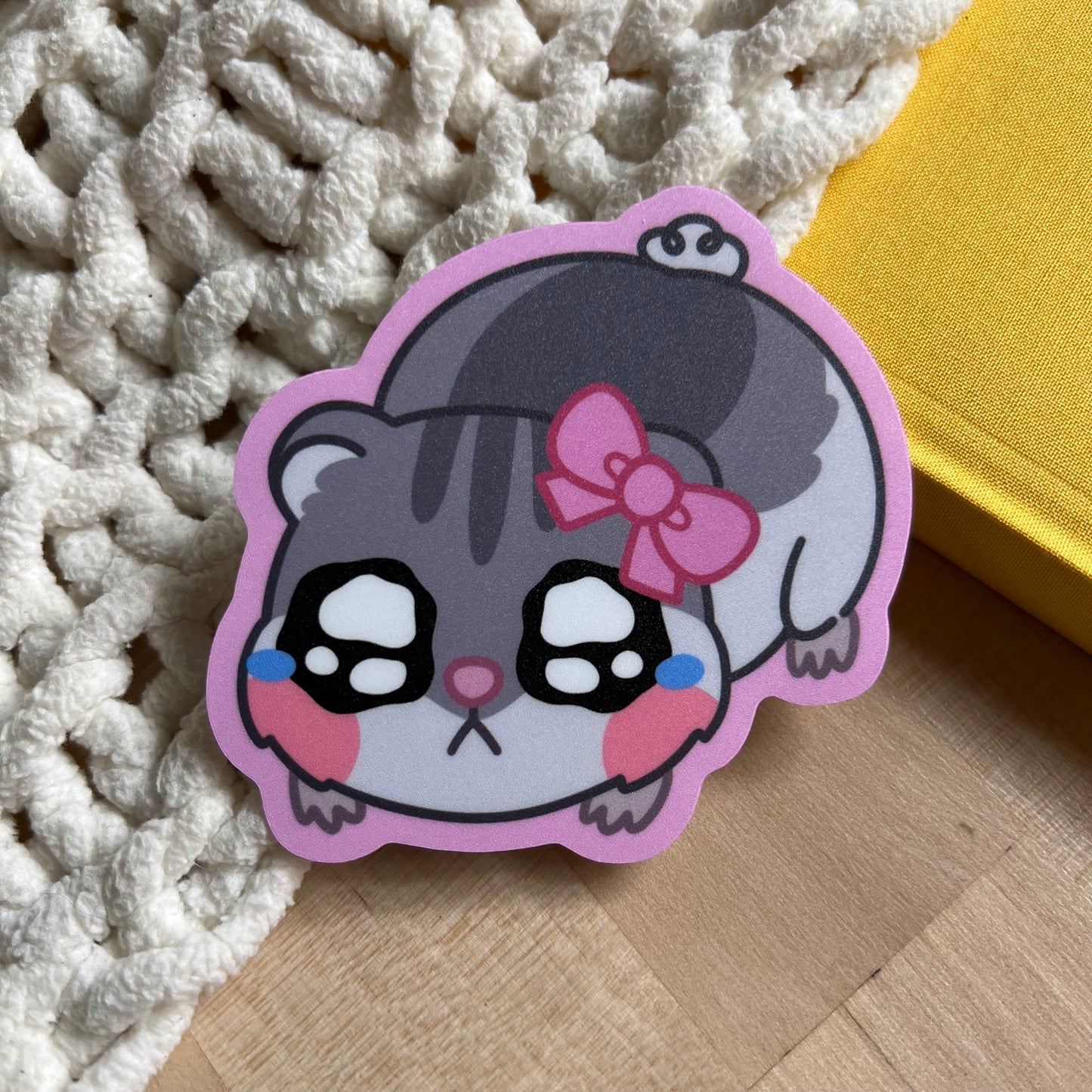 Just a Girl Vinyl Sticker