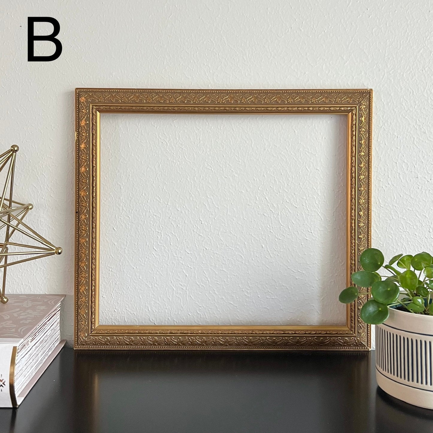 12x14" Vintage Antique Gold Frame