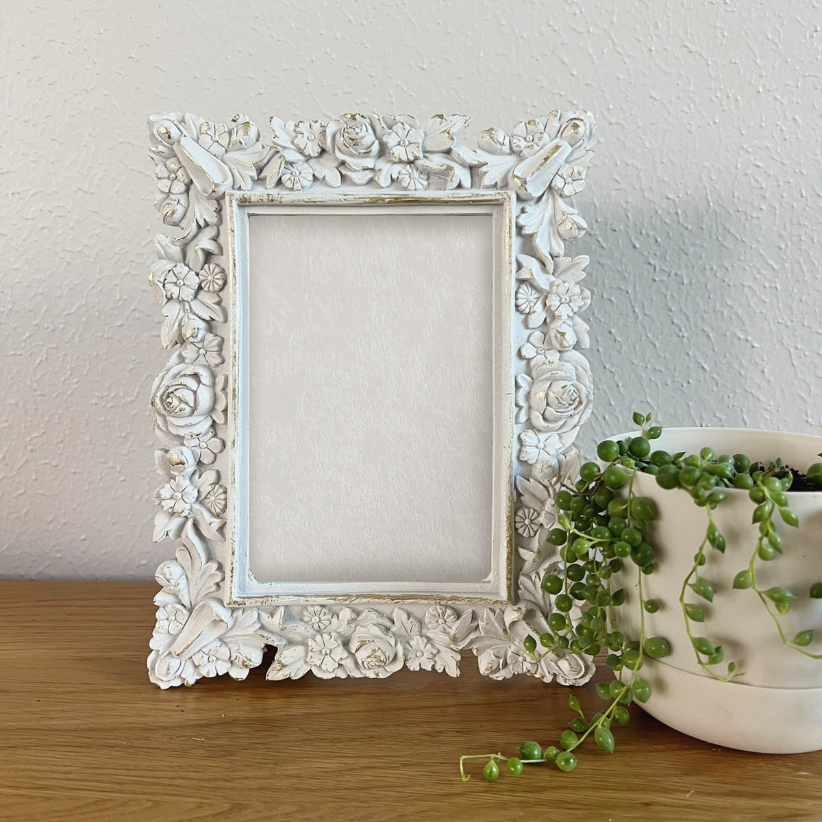 Whitewashed Daisies 4x6 Picture Frame 15662