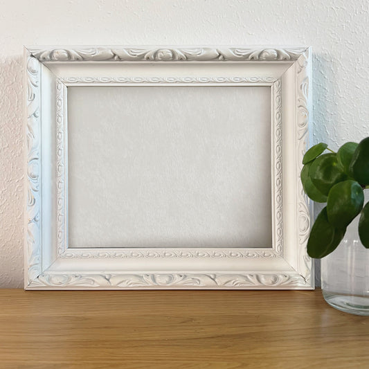 8x10" Simple White Frame