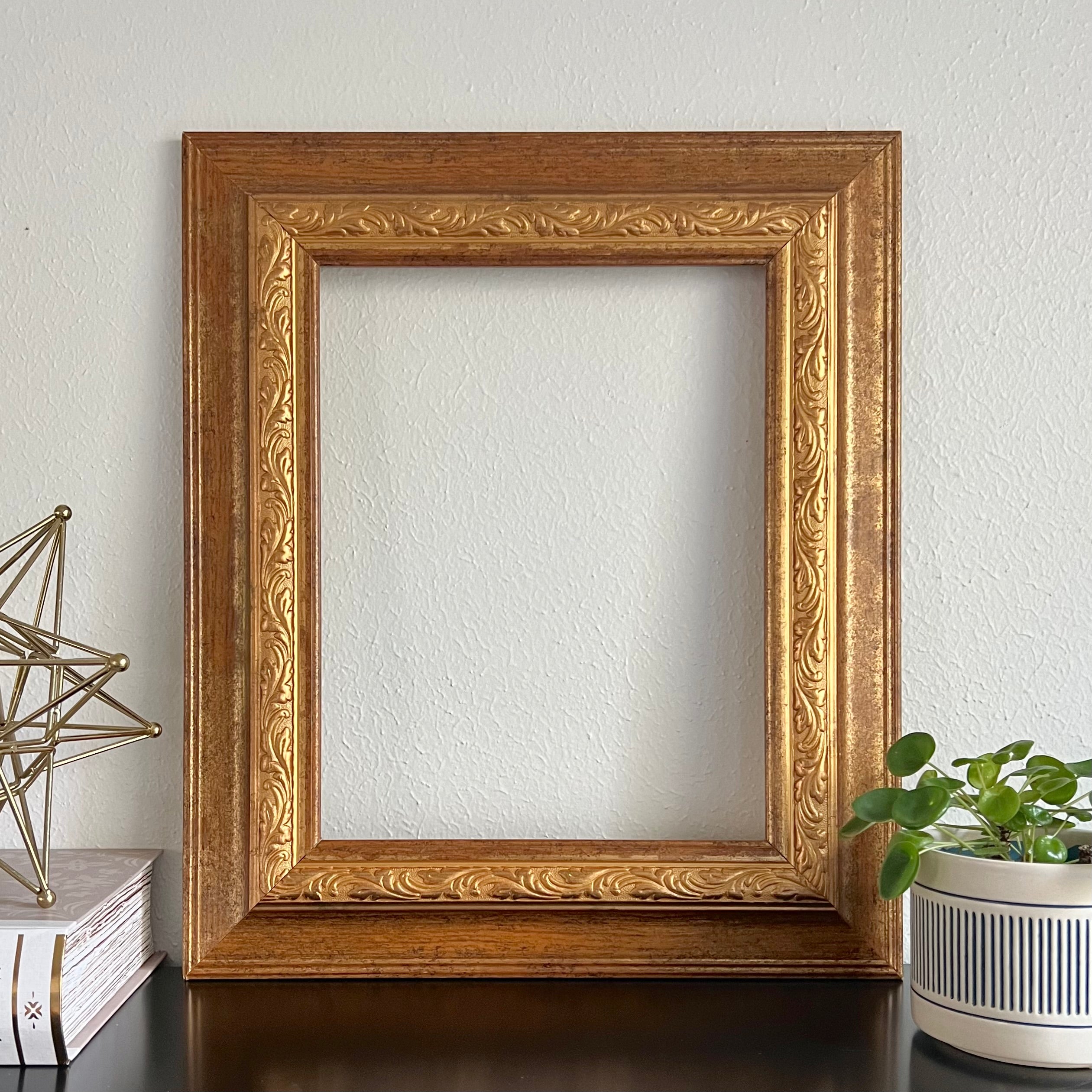 11x13" Vintage Antique Gold Frame – shop of gwing