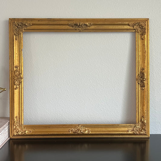 14x17" Vintage Antique Gold Frame