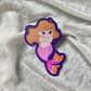 The Angry Mermaid Vinyl Sticker