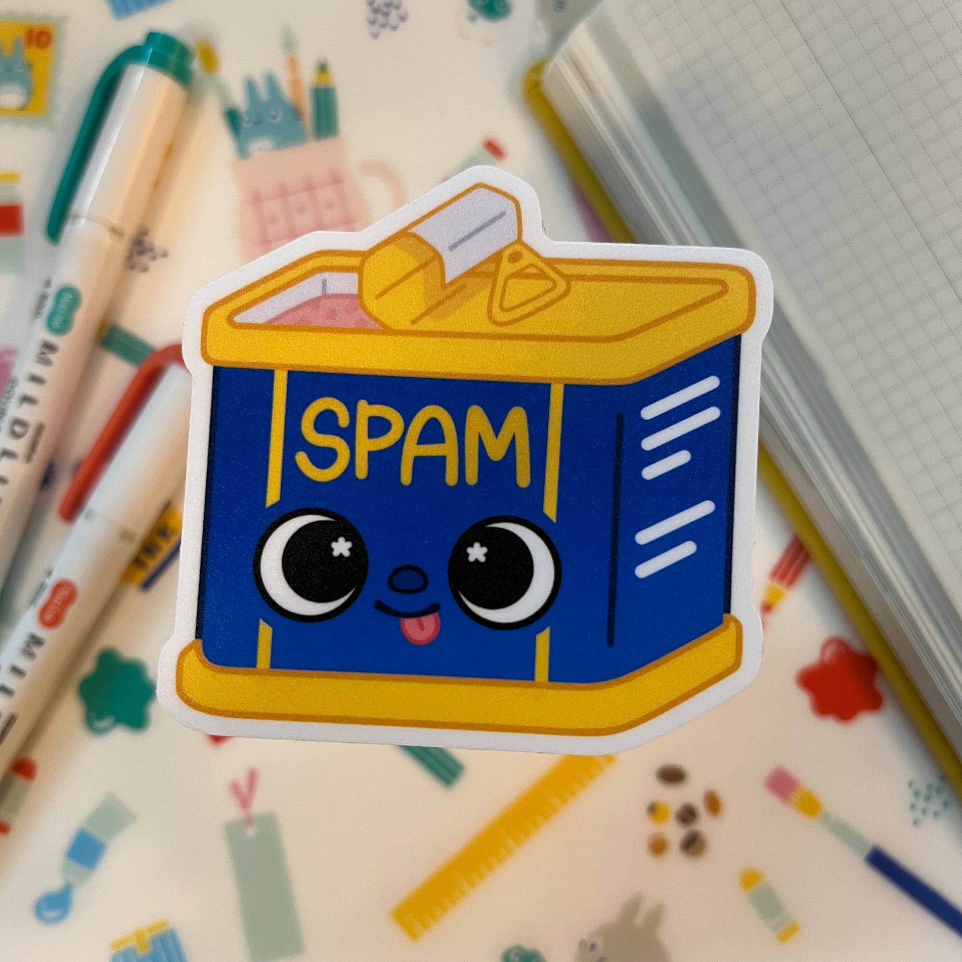 Sticker Spam Computer SPAM Vinyl Sticker – shop of gwing
