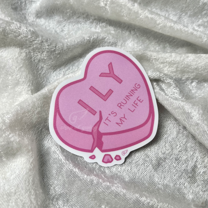 Heart Candy Vinyl Sticker